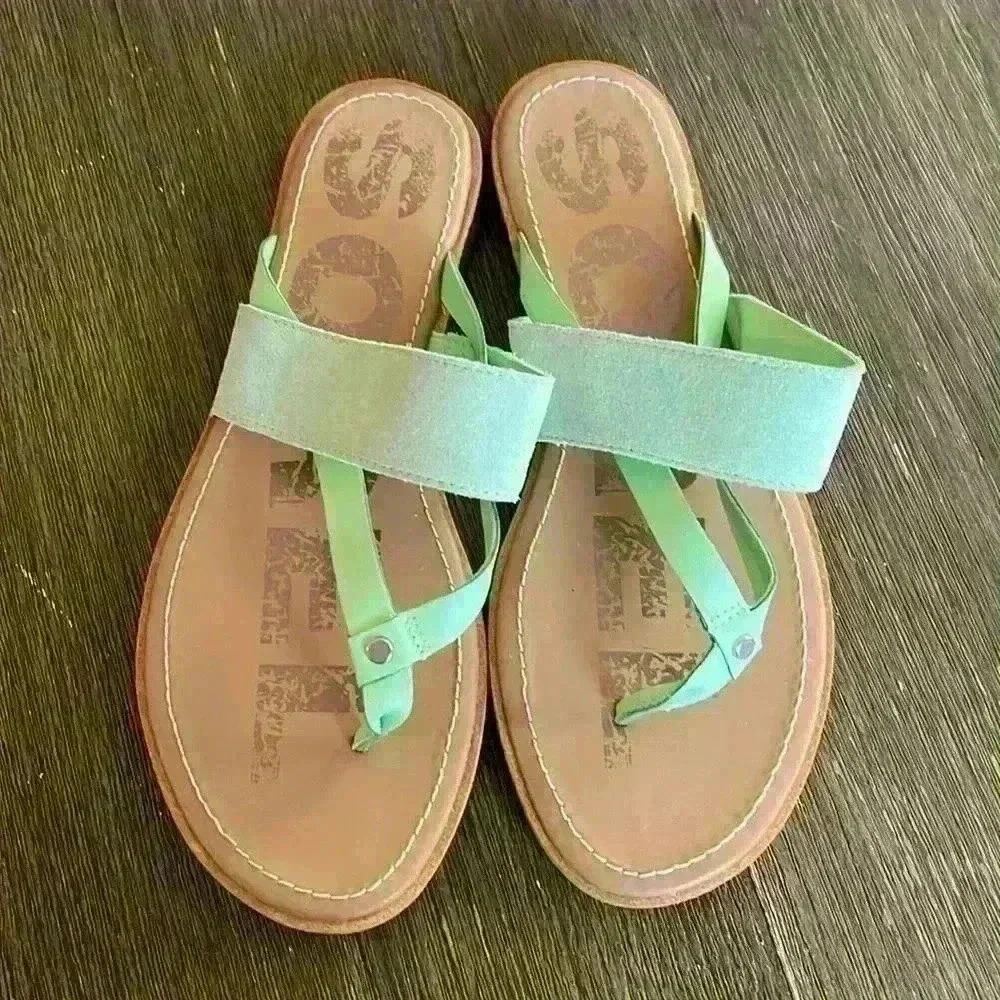 Sorel Ella II Easy Flip Flops 8.5